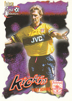 Tony Adams Arsenal 1999 Futera Fans' Selection #41
